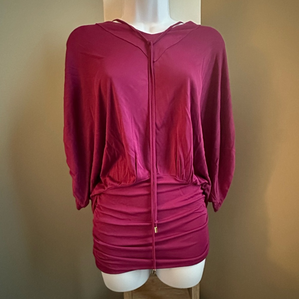 D&G Mini Dress in Rich Burgundy